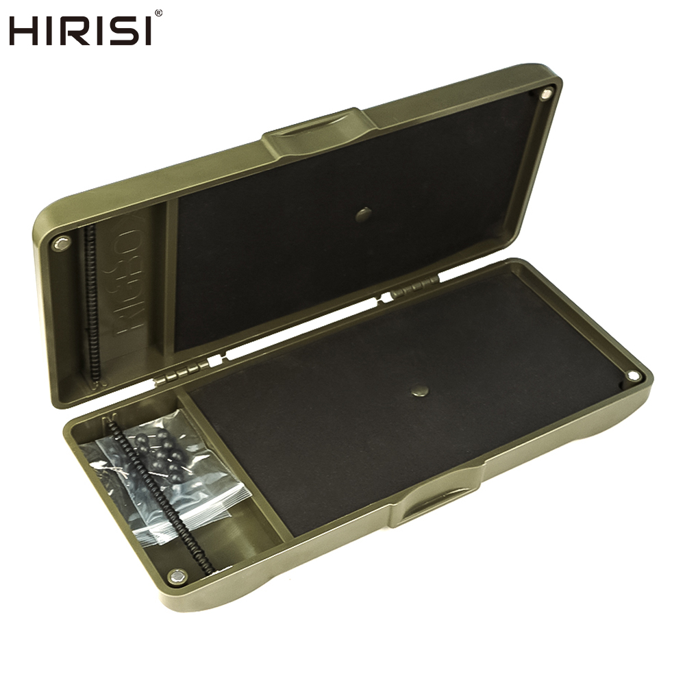 Fishing Hook Box - Hirisi 鯉釣りフックリンクリグウォレットタックルボックスジグチョッドスティッフヘアリグ収納ボックス鯉釣り糸機器用