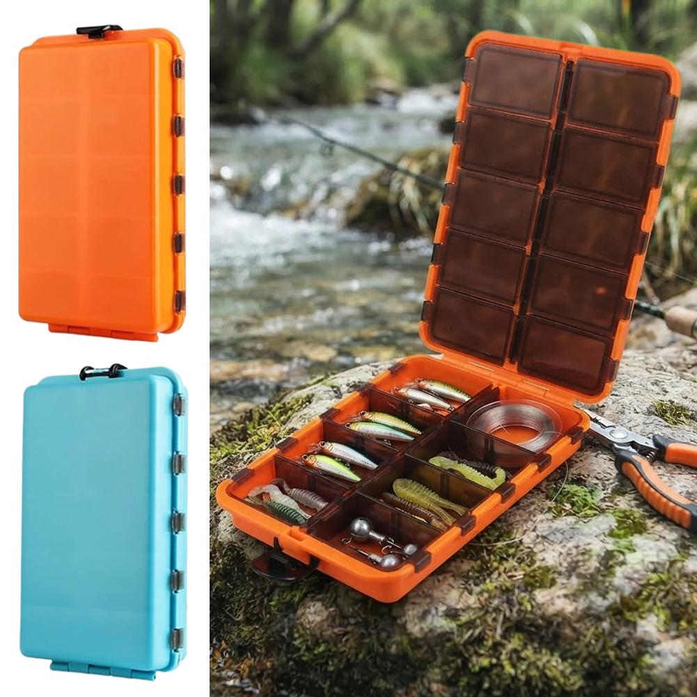 Fishing Hook Box - 釣り道具箱 20 グリッド折りたたみフリップカバーアクセサリーボックス釣り針収納釣り道具箱フリップベイト収納ケース