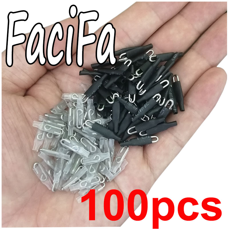 Fishing Hook Stainless Steel - 100 個 Enganche Rapido 高速釣りスナップ enchufe