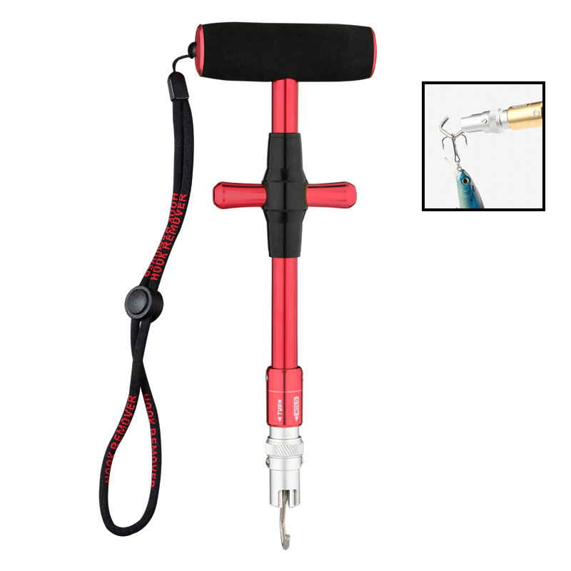 Fishing Hook Remover - Takedo-T字型釣り針抽出器、釣り針セパレーターの取り外し、分離装置、ツール、23.7cm、145g、BL-049