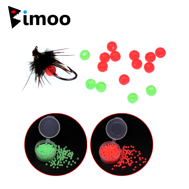 Fishing Hook Treble - Bimoo 200 ピース/箱ソフトグロービーズエッグウェットフライエッグビーズフライタイイングトレブルフック​​ホットドットビーズミニリグビーズフライフィッシングタックル