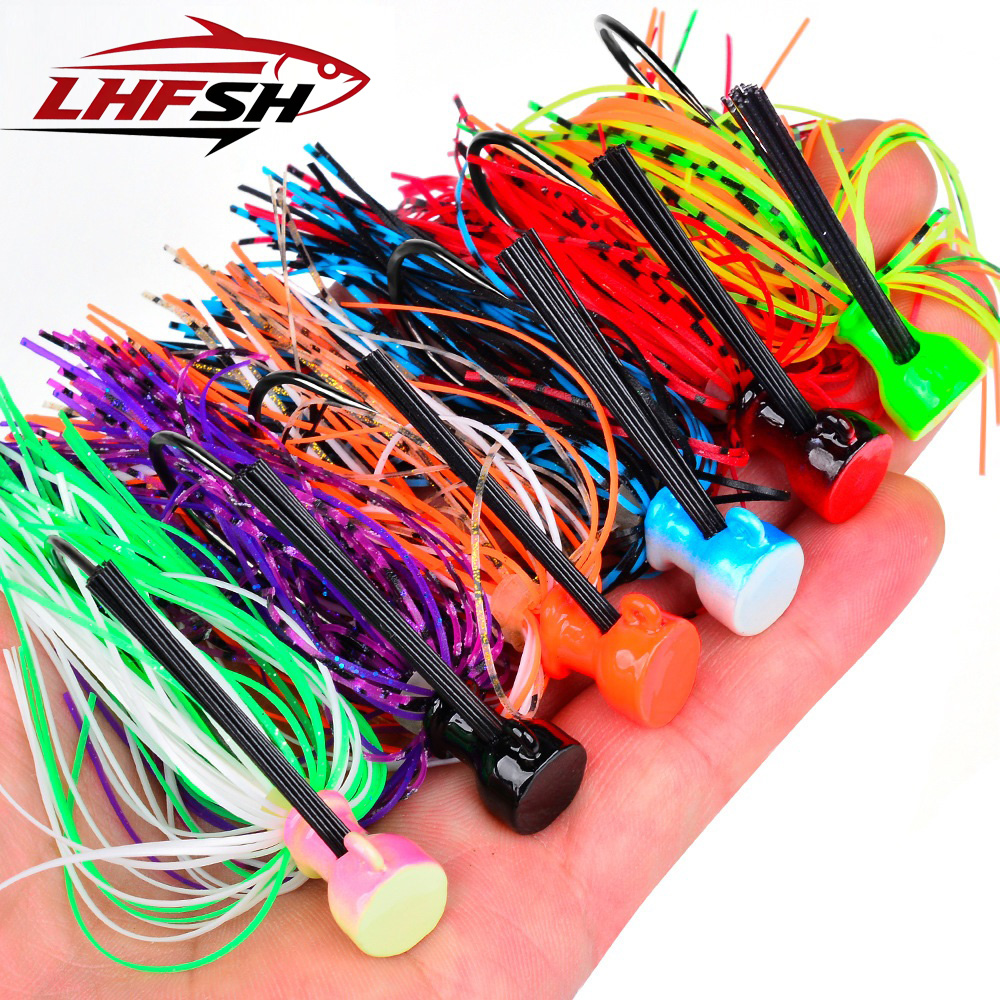 Fishing Hook Weedless - 7G 10G 14G ジグフックフィッシングルアー チャターベイト スピナーベイト