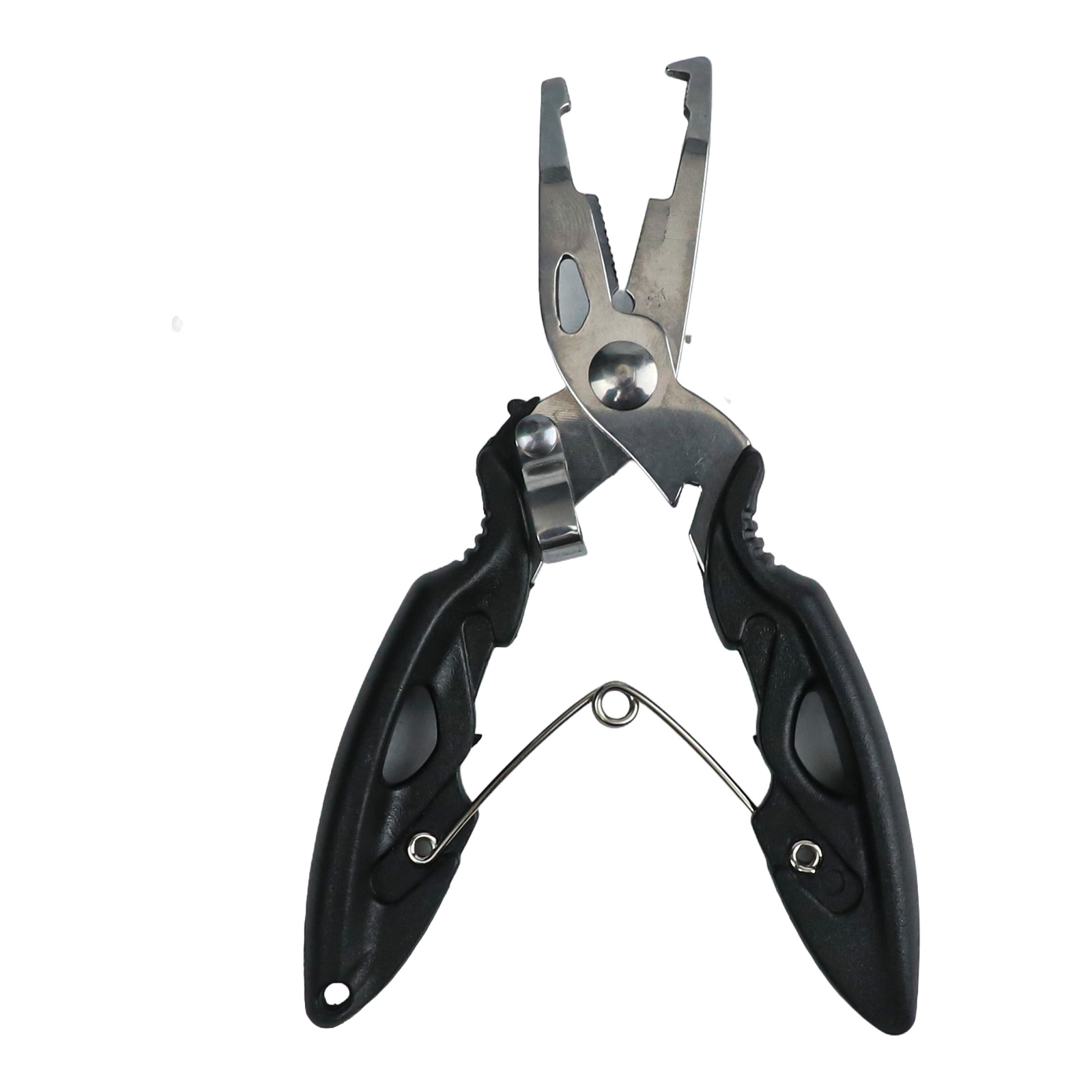 Fishing Hook Sharpener - フィッシングプライヤー ルアープライヤー アルミ製 スプリットリングフックリムーバー ラインカッター 釣り道具