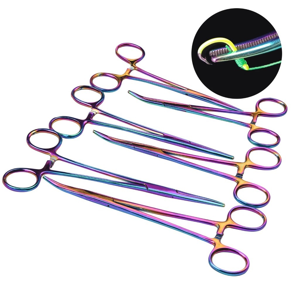 Fishing Hook Remover - プレミアム鋸歯状フィッシングプライヤー - ステンレス製フックリムーバー＆多目的ペットグルーミングツール（耳毛用）