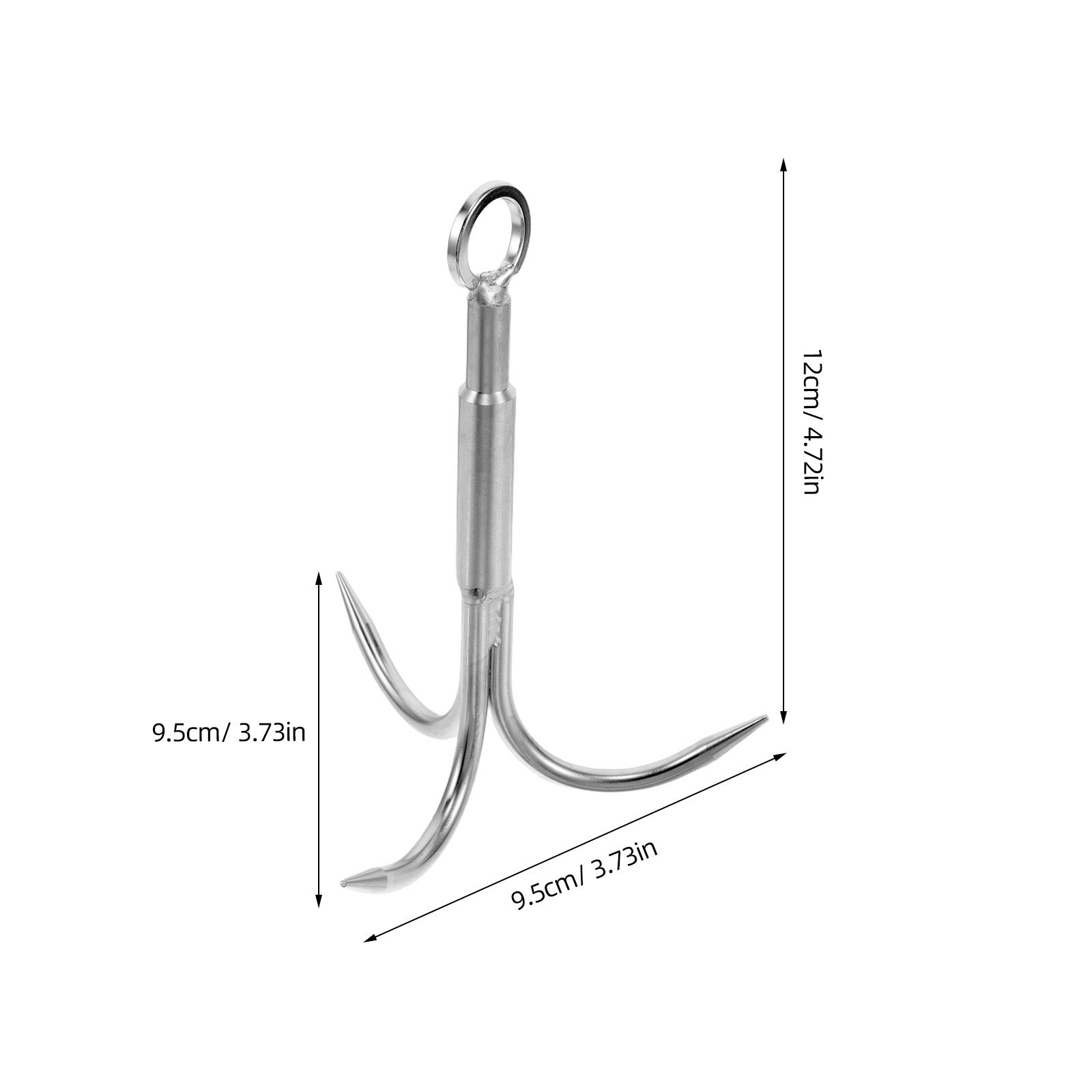 桟橋釣り用フックグラップリング キャンプ用グラップリングアン - Fishing Hook Stainless Steel のレビューと価格