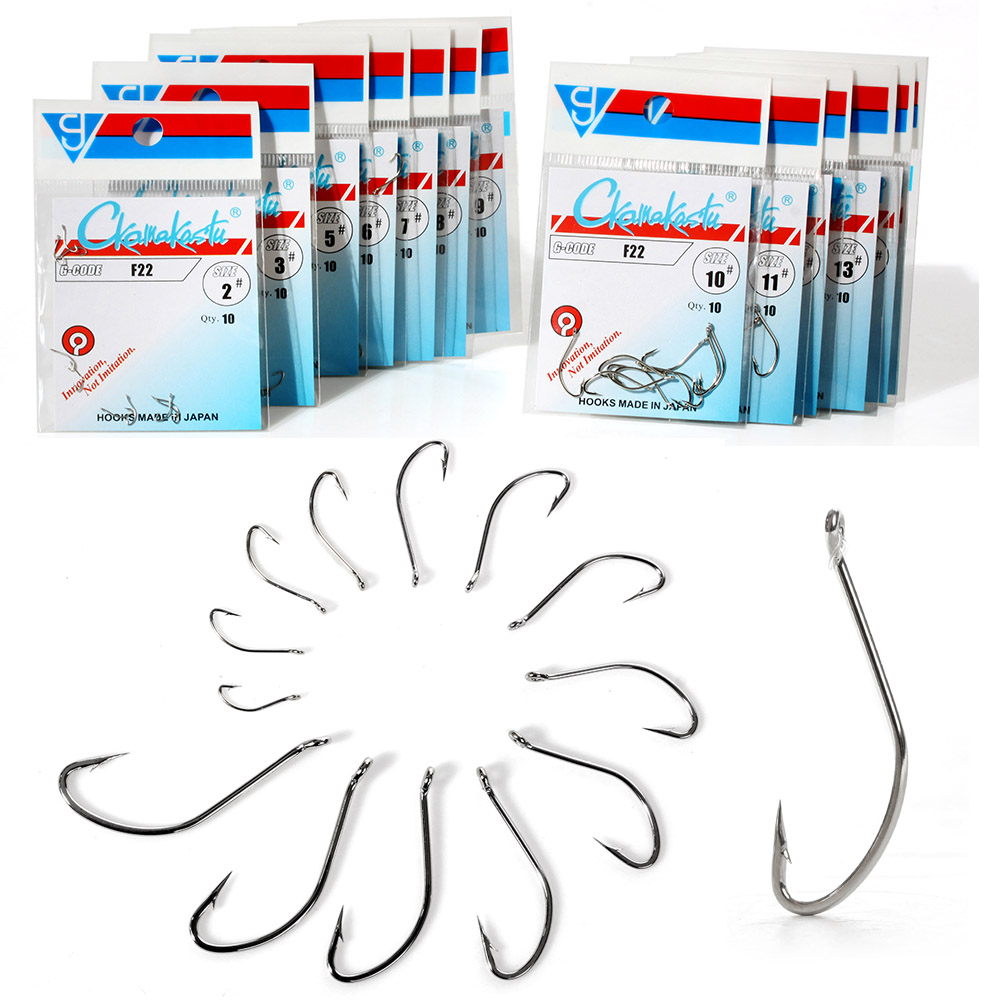 Ckamakastu F22 ホワイト海水アシストジグヘッド - Fishing Hook Barbless のレビューと価格