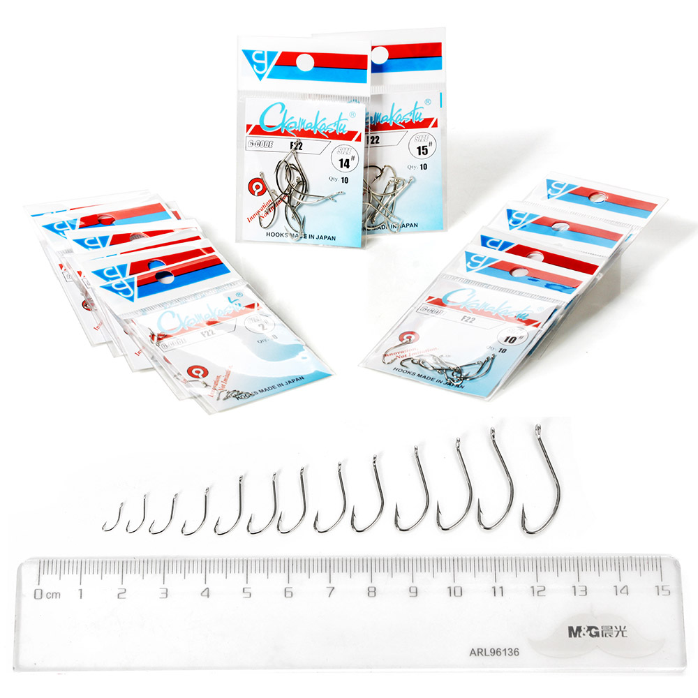 Ckamakastu F22 ホワイト海水アシストジグヘッド - Fishing Hook Barbless のレビューと価格