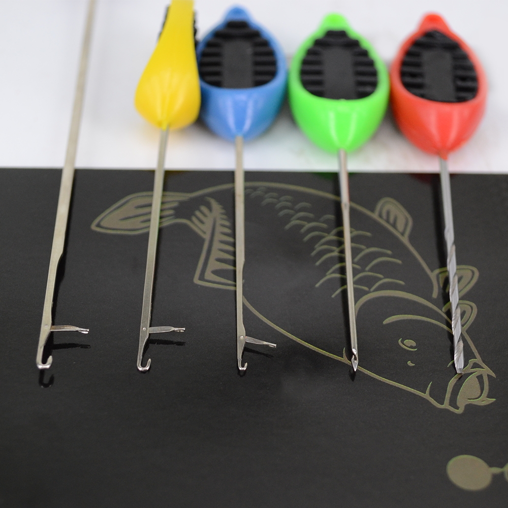 ヒリシ鯉釣り用餌針セット、ポップアップボイリーリグスプライシ - Fishing Hook Stainless Steel のレビューと価格