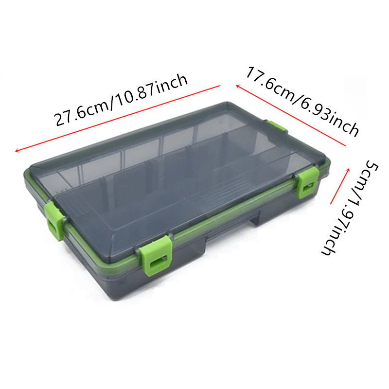 釣り道具箱大容量釣りアクセサリーツール収納ボックスフィッシュ - Fishing Hook Size のレビューと価格