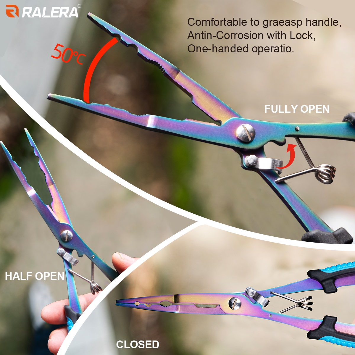RALERA 多機能フィッシングプライヤー |   レインボ - Fishing Hook Remover のレビューと価格