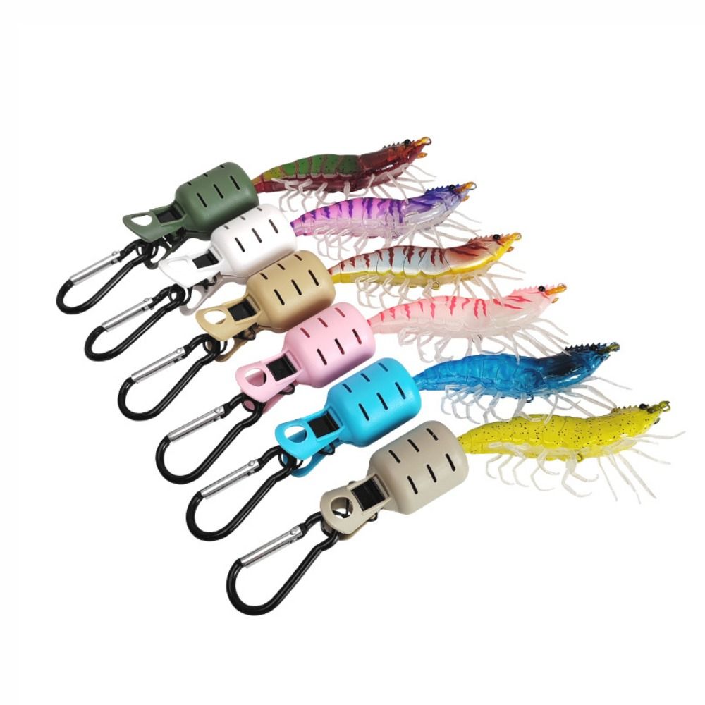 耐久性のあるカラビナ付きイカ釣りタックルユニバーサルウェブフ - Fishing Hook Jig のレビューと価格