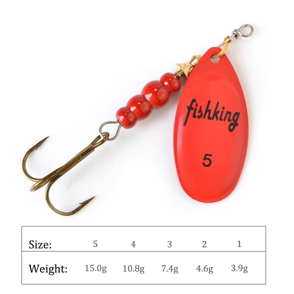 NGBスピナーベイト 3.9g 4.6g 7.4g 10.8 - Fishing Hook Treble のレビューと価格