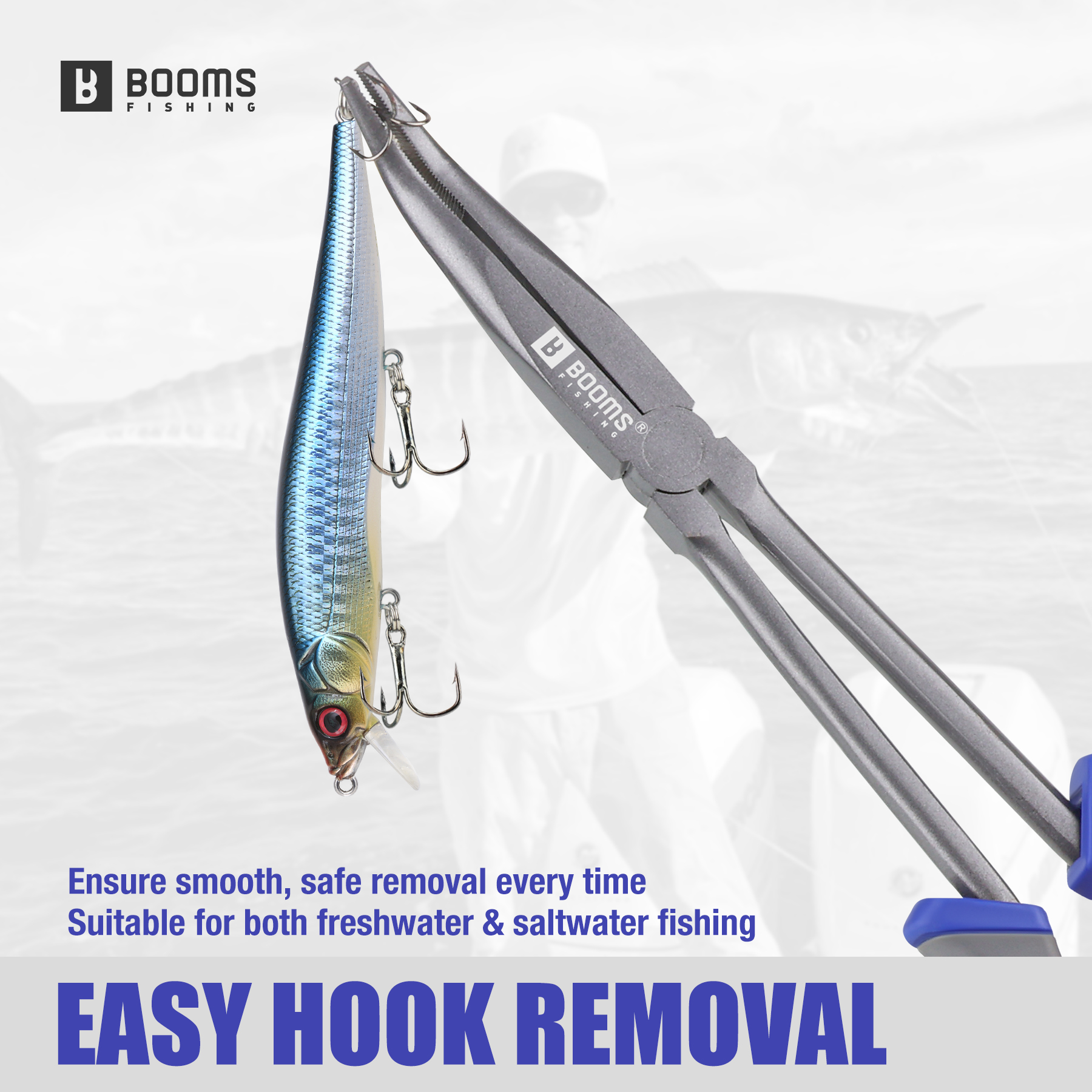 Booms 釣り XW11 フィッシングプライヤー 28 セ - Fishing Hook Remover のレビューと価格