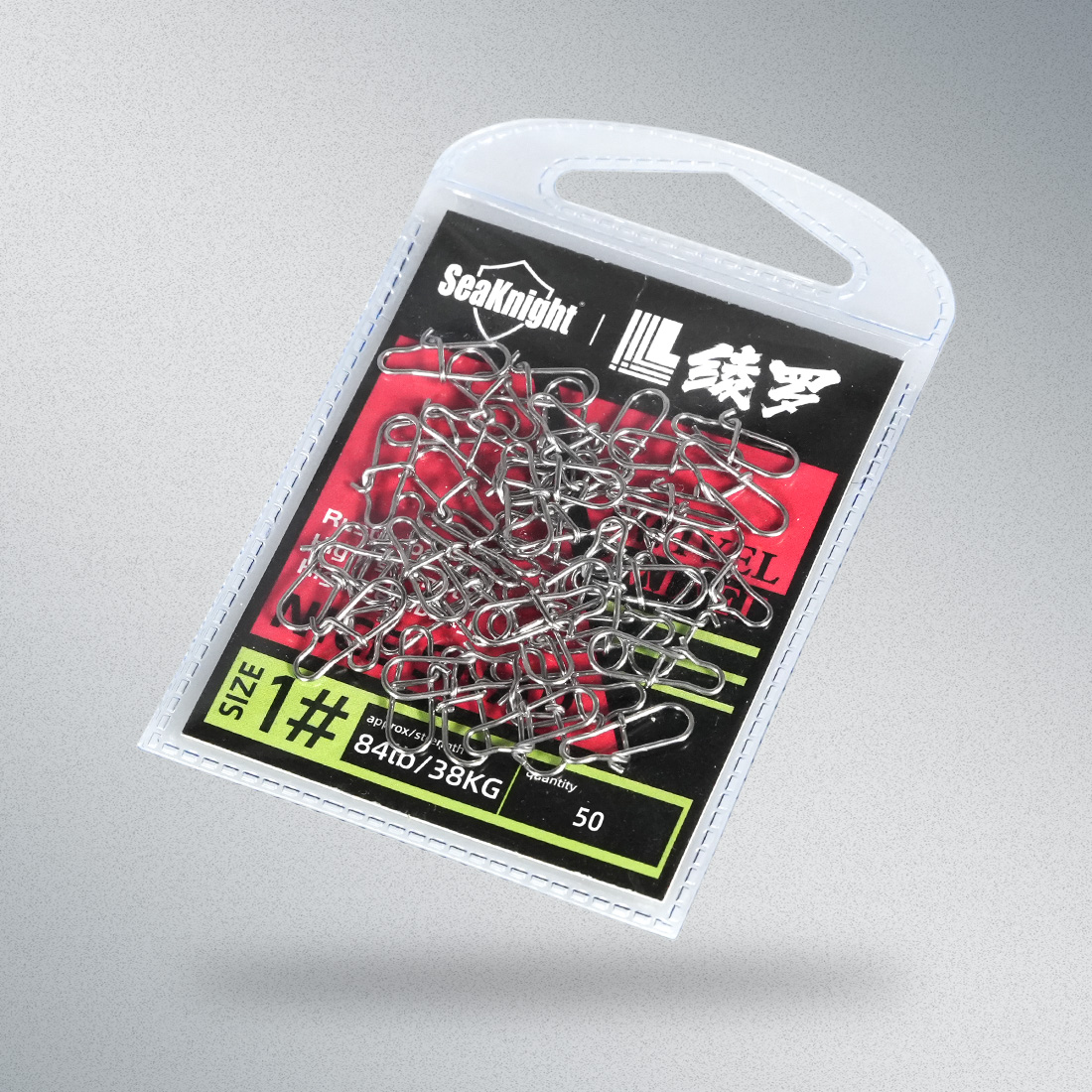 SeaKnight 50 ピース/ロット釣り用コネクタスイベ - Fishing Hook Stainless Steel のレビューと価格