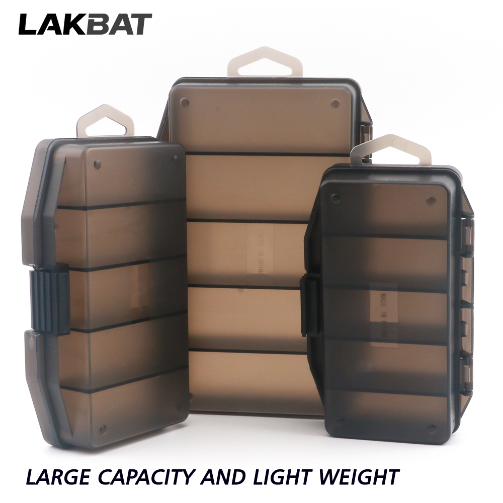 LAKBAT 5コンパートメントポータブル大容量釣具収納ボッ - Fishing Hook Size のレビューと価格