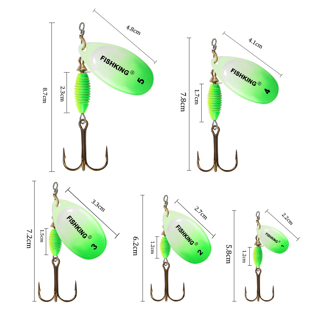 メタルルアー4グラム4.8グラム7グラム10グラム14グラム - Fishing Hook Treble のレビューと価格