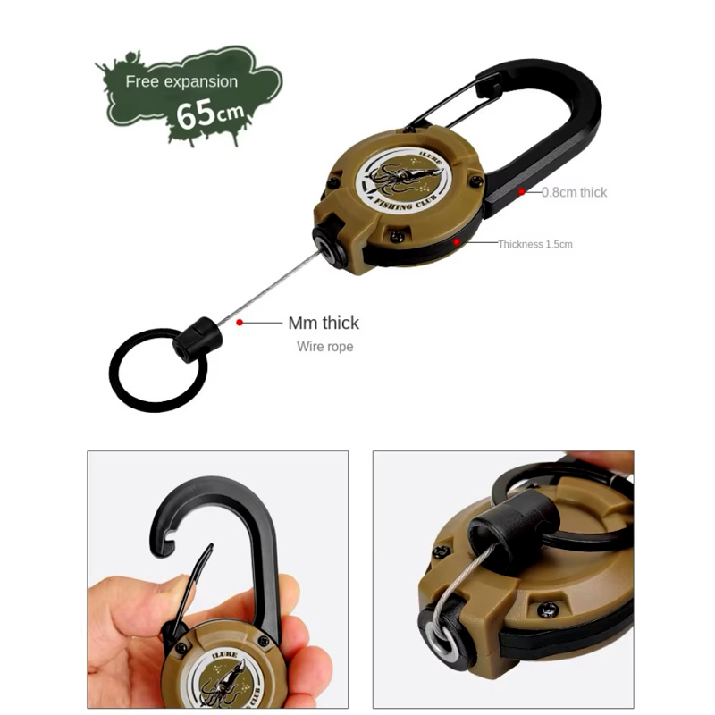 イカジグフックキャップとカラビナ釣りアクセサリーベイトプロテ - Fishing Hook Jig のレビューと価格