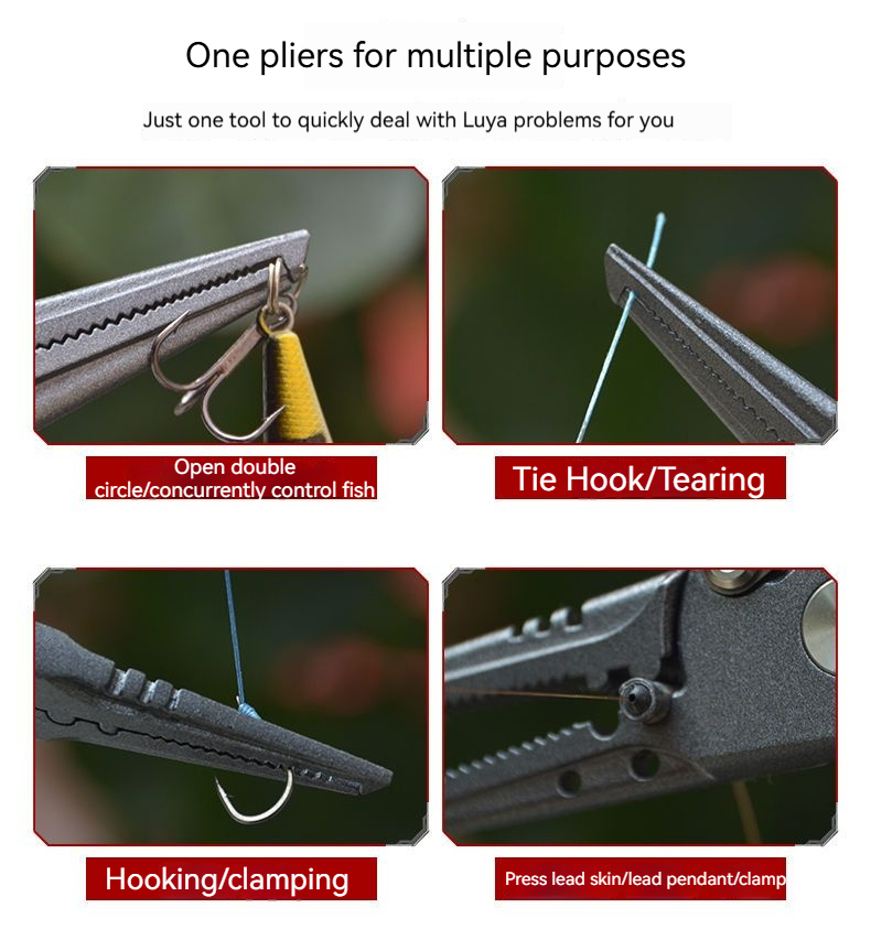 高精度の多機能釣りペンチ,釣り針ペンチ,魚制御ツール,釣り糸 - Fishing Hook Remover のレビューと価格