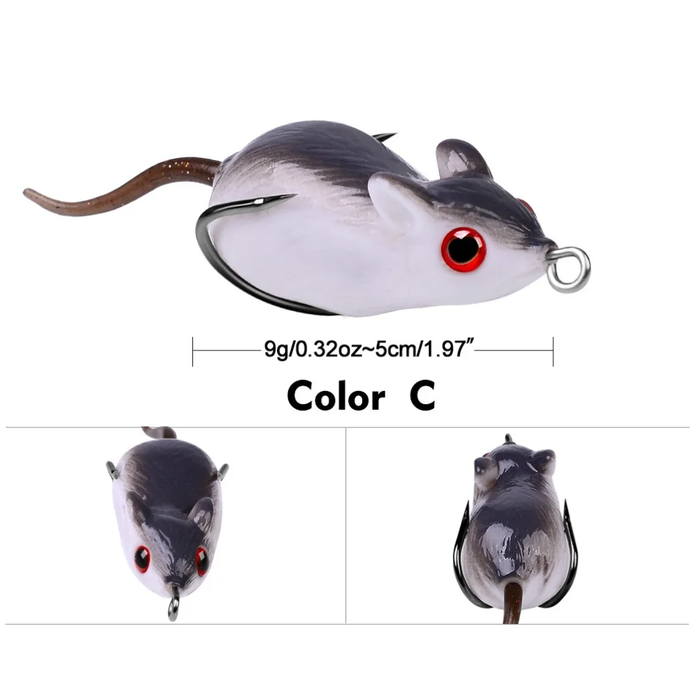 ソフトアンフィビアンフィッシングルアー、バスやスネークヘッド - Fishing Hook Weedless のレビューと価格