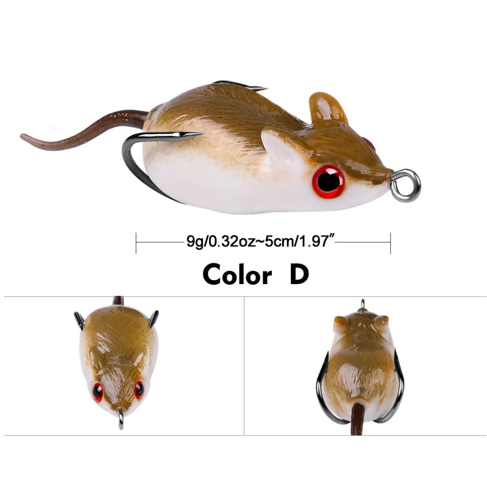 ソフトアンフィビアンフィッシングルアー、バスやスネークヘッド - Fishing Hook Weedless のレビューと価格