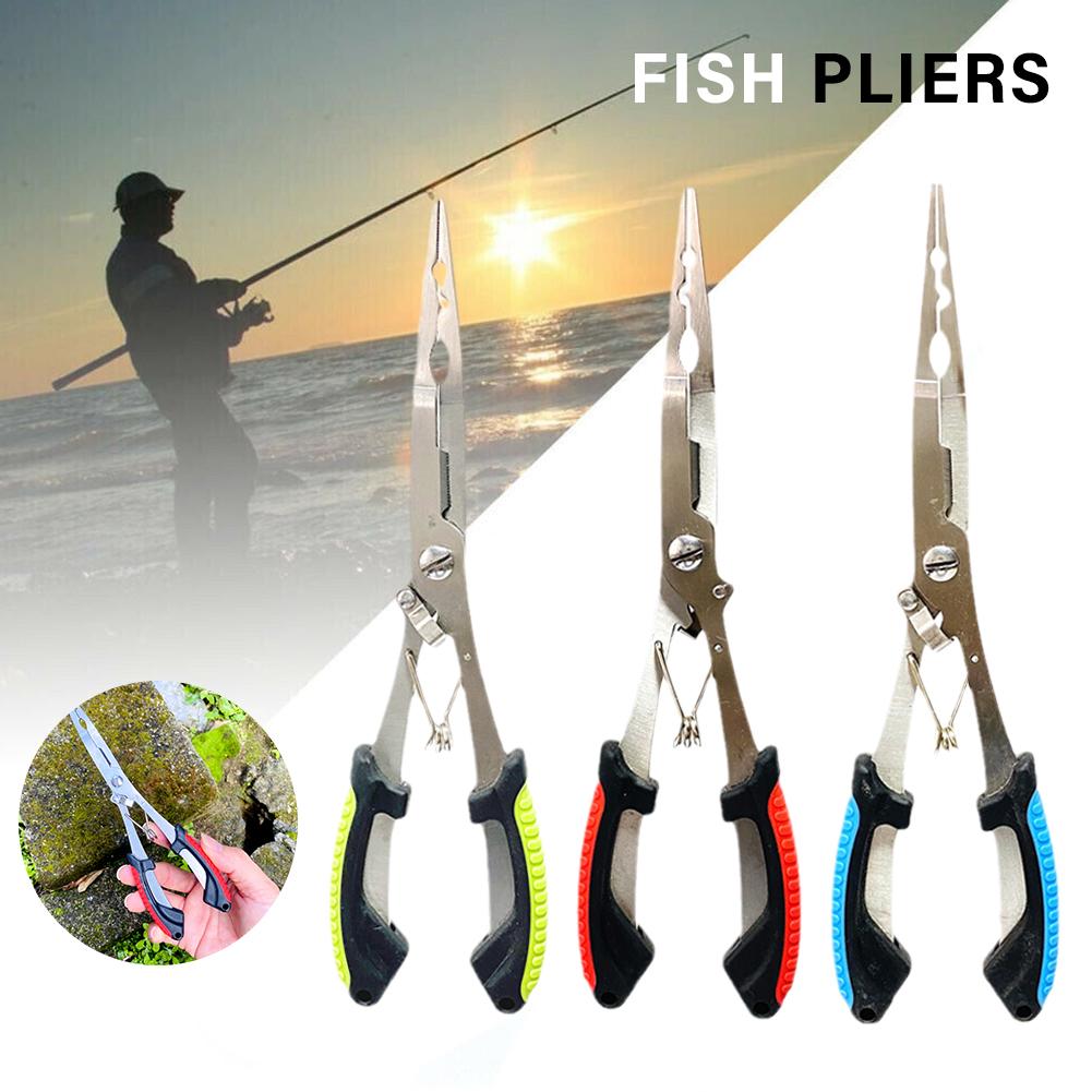 ステンレス鋼製釣り用プライヤー多機能スプリットリングオープナ - Fishing Hook Remover のレビューと価格