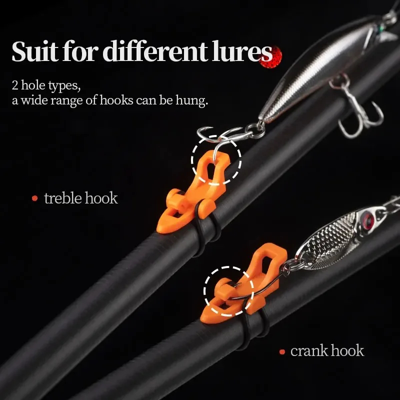 10 個釣り竿ポールフックキーパールアーベイトホルダールアー - Fishing Hook Jig のレビューと価格
