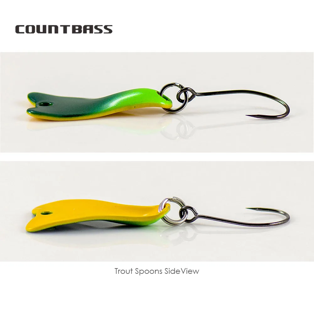 COUNTBASS 5/64 オンス 2 グラムキャスティン - Fishing Hook Barbless のレビューと価格