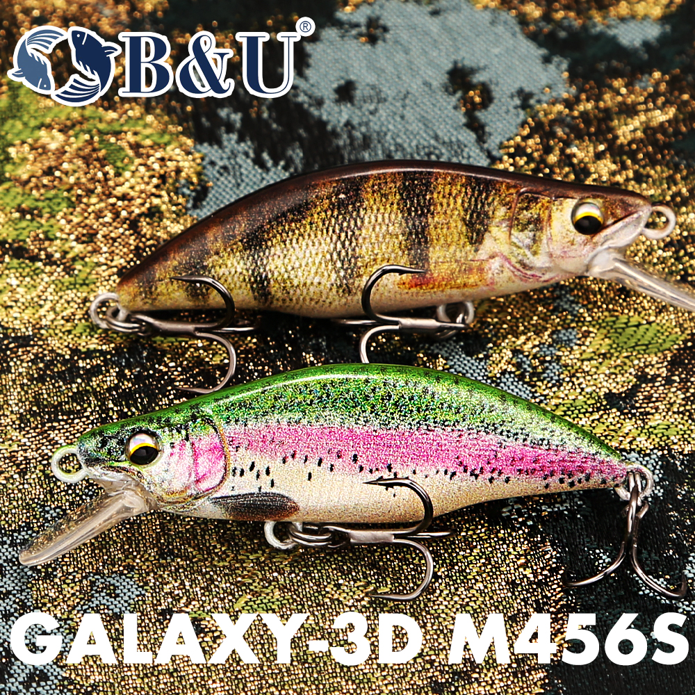 B&U トラウトパターンハードベイトシンキングミノー釣りルア - Fishing Hook Assortment のレビューと価格