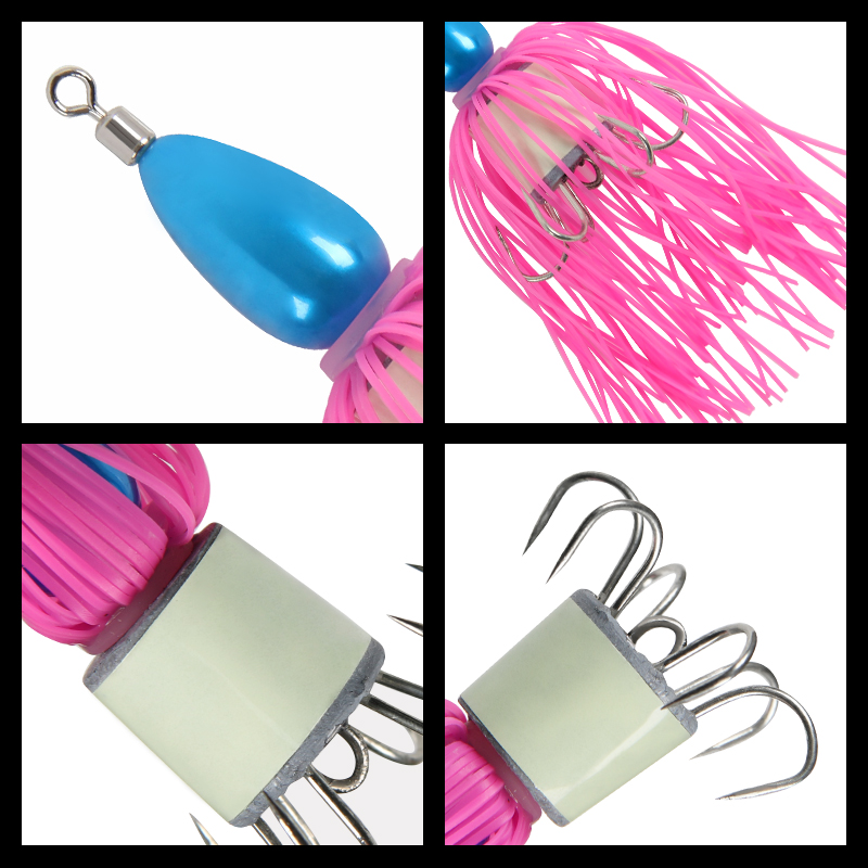 37 グラムウィードレスフットボールジグヘッド釣りフックウィ - Fishing Hook Weedless のレビューと価格