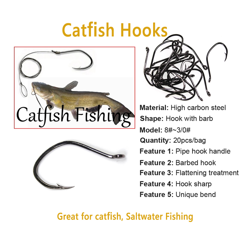 Wifreo 20 個 V シェイプナマズフックオフセット有 - Fishing Hook Barbless のレビューと価格