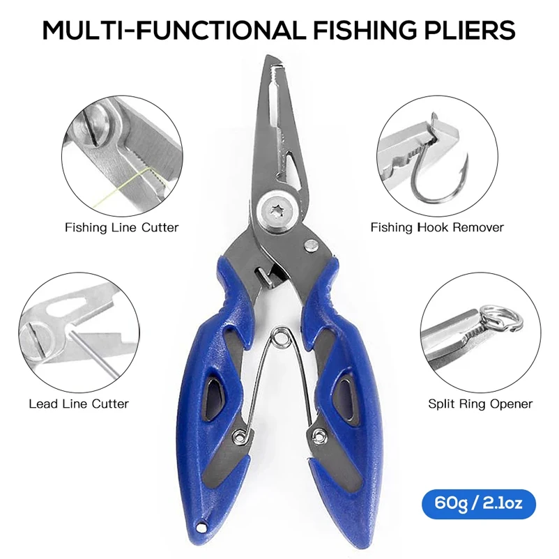 263 個の屋外釣りアクセサリーセット、プライヤージグフック - Fishing Hook Box のレビューと価格