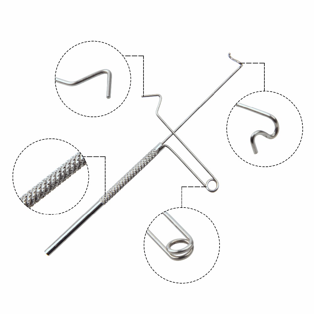 ステンレス鋼フライフィッシングノット,タイツール,フック,s - Fishing Hook Stainless Steel のレビューと価格