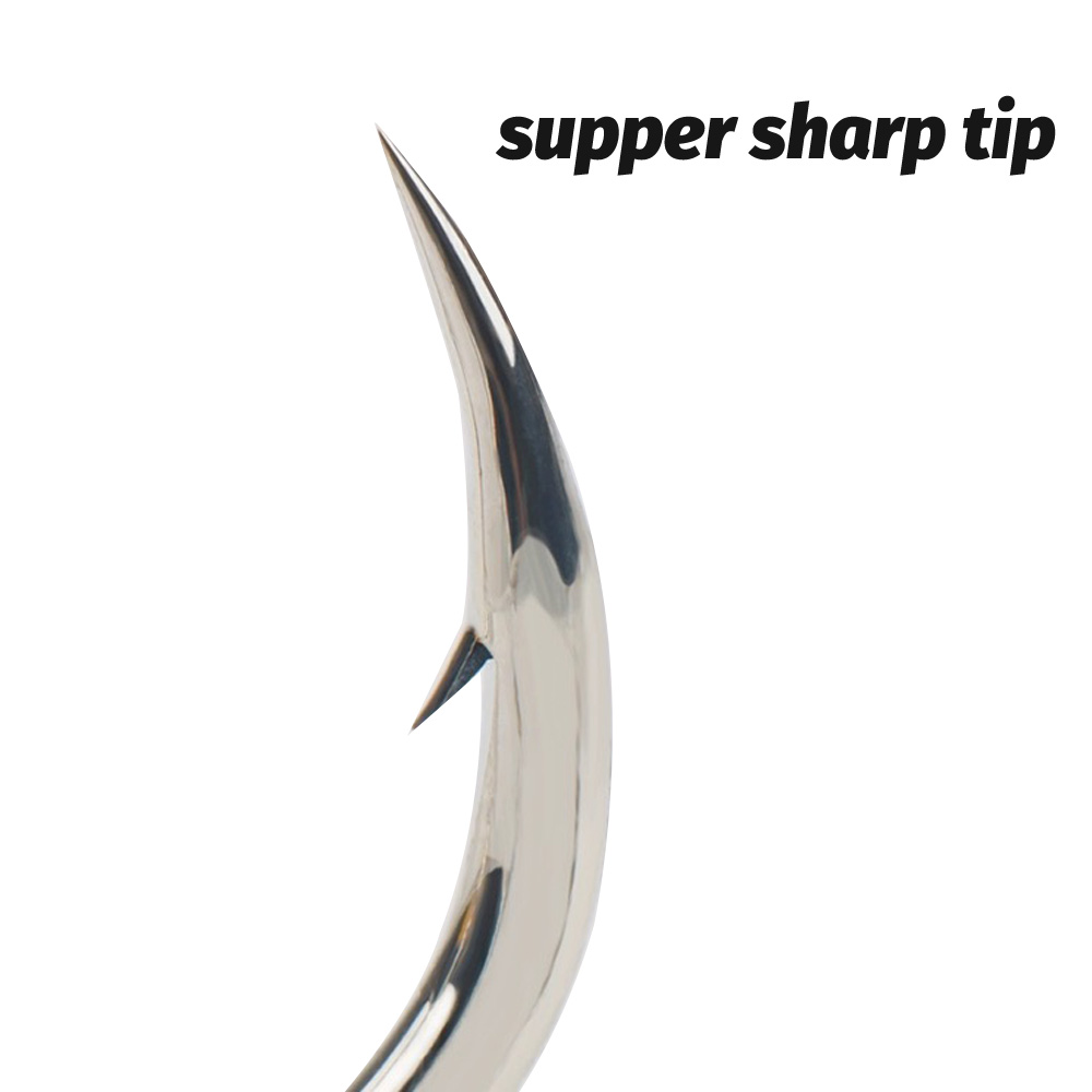 10 個ビッグフィッシュフック 1/0-7/0 スーパー釣り - Fishing Hook Circle のレビューと価格