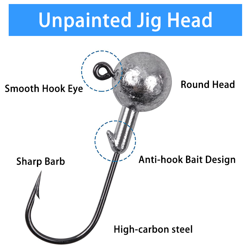 100個入り 釣り針 リードジグヘッド 鯉釣りアクセサリー用 - Fishing Hook Offset のレビューと価格