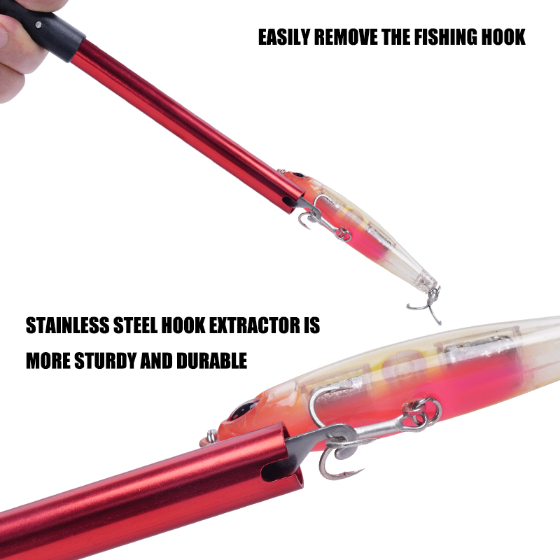 釣りフックリムーバーツール釣りルアーリムーバーアルミチューブ - Fishing Hook Remover のレビューと価格
