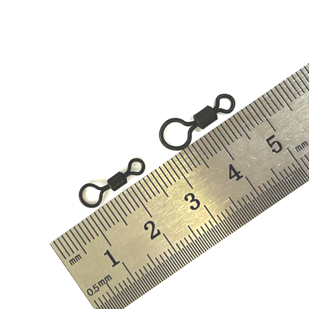 100個入り 鯉釣り用スイベル ビッグアイ ローリングスイベ - Fishing Hook Size のレビューと価格