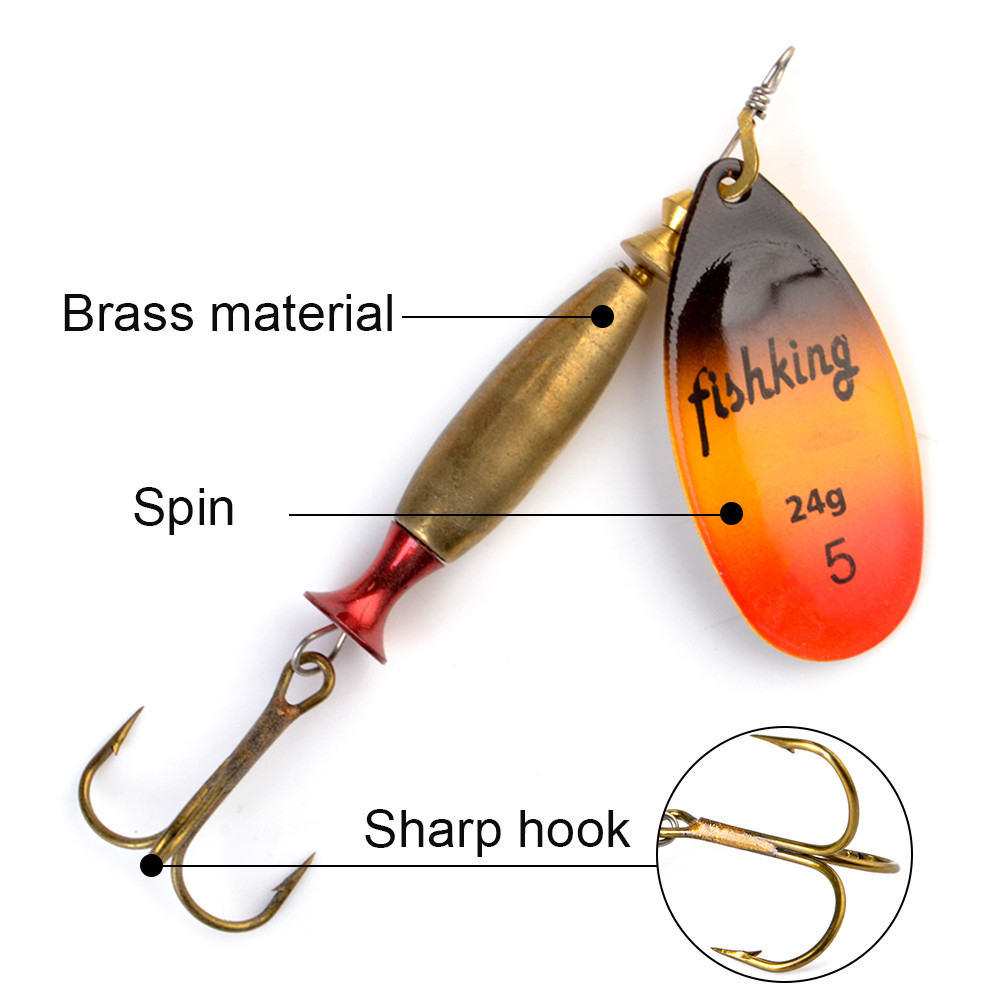 NGBロングキャストスピナーベイトフィッシングルアー18g  - Fishing Hook Treble のレビューと価格