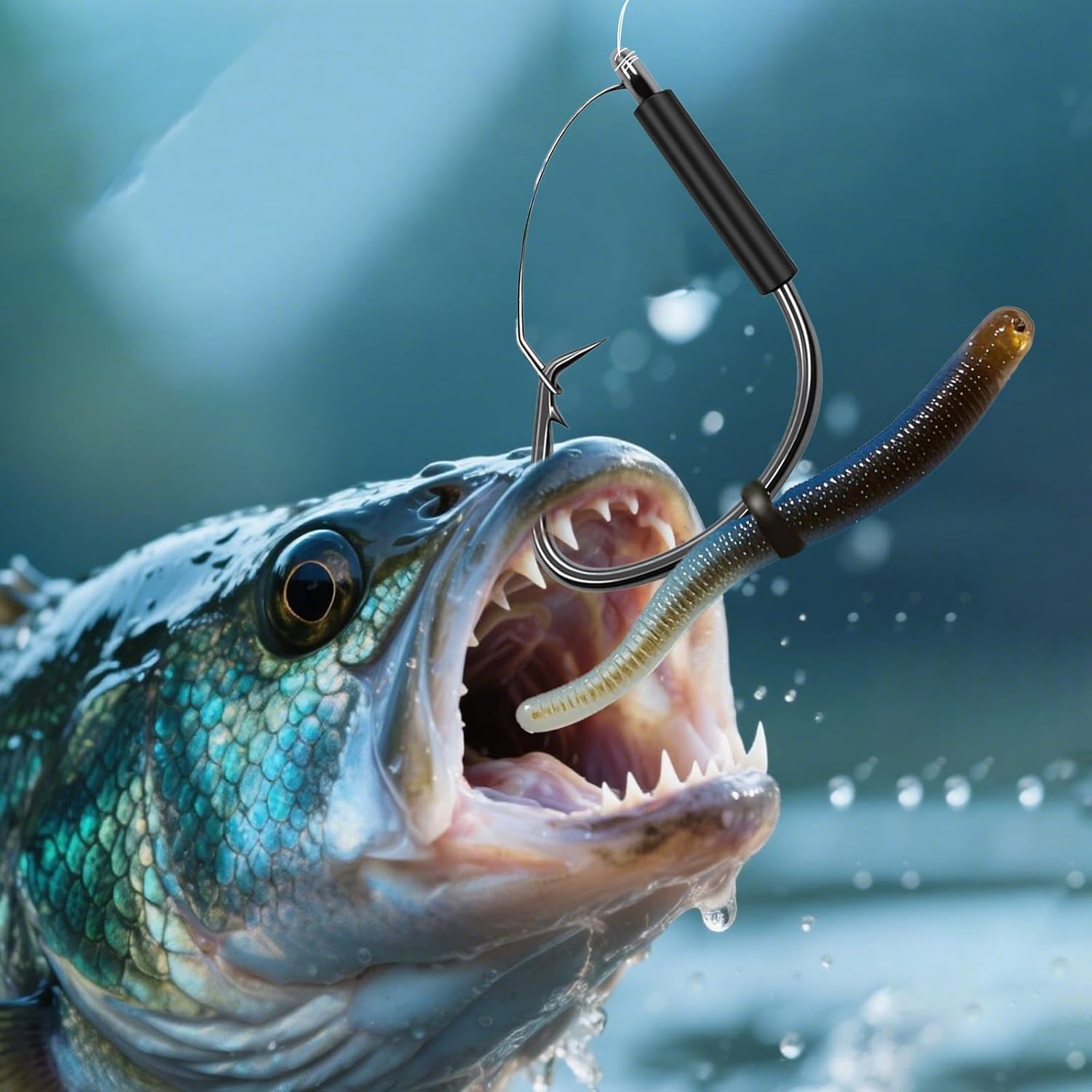 FishTrip ウィードレス ワッキーリグフック 25個入 - Fishing Hook Weedless のレビューと価格