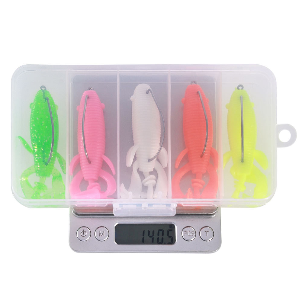 フローティングソフトフロッグベイト強化オフセットフック蛇頭魚 - Fishing Hook Weedless のレビューと価格