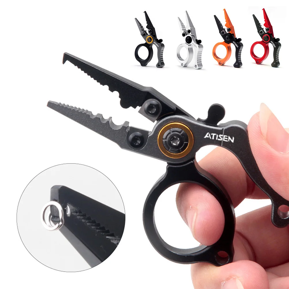 釣りプライヤー ミニサイズ アウトドア釣りツール アルミ合金 - Fishing Hook Size のレビューと価格