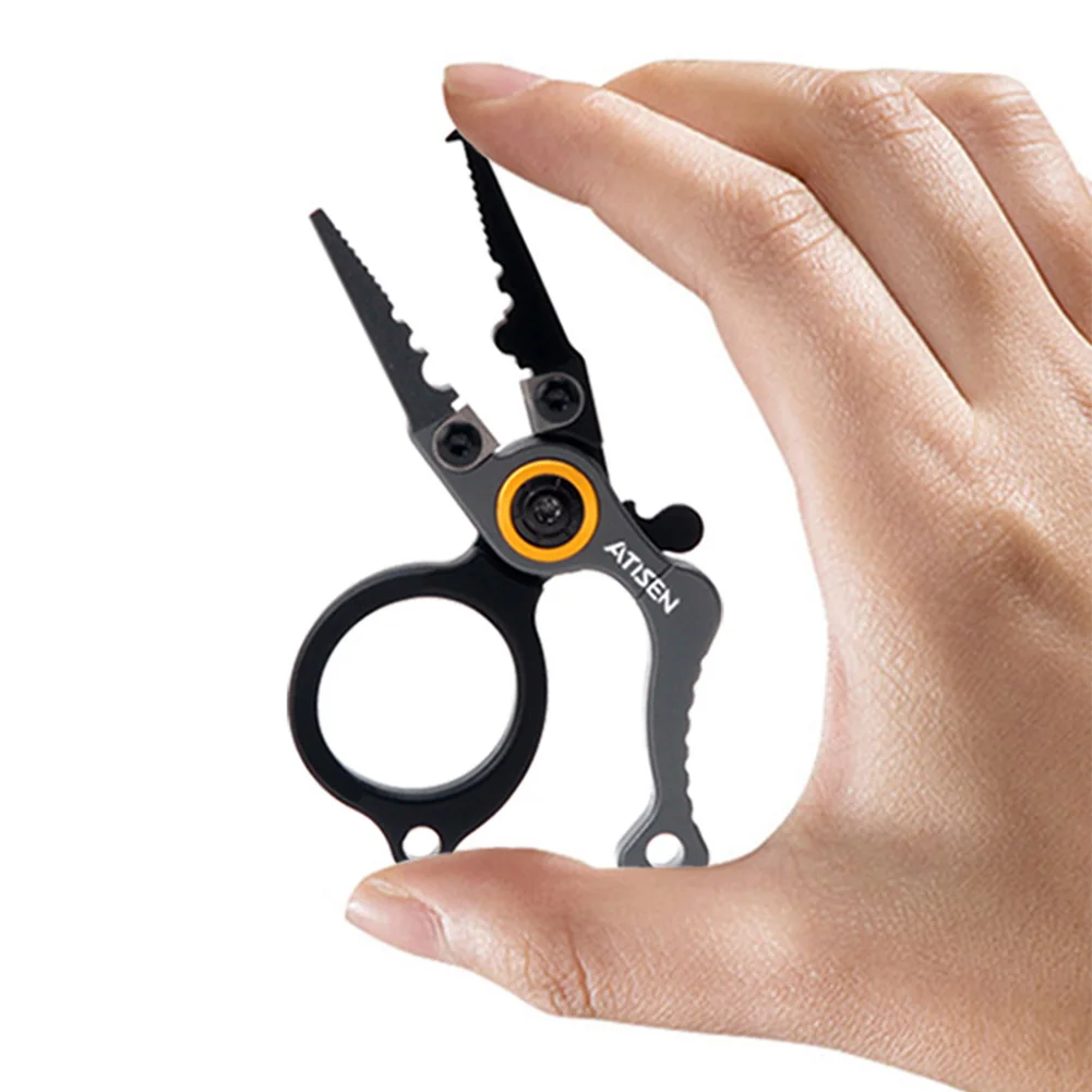 釣りプライヤー ミニサイズ アウトドア釣りツール アルミ合金 - Fishing Hook Size のレビューと価格