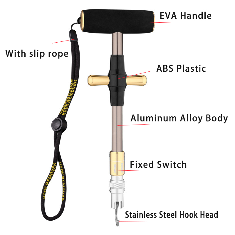 Takedo-T字型釣り針抽出器、釣り針セパレーターの取り外 - Fishing Hook Remover のレビューと価格