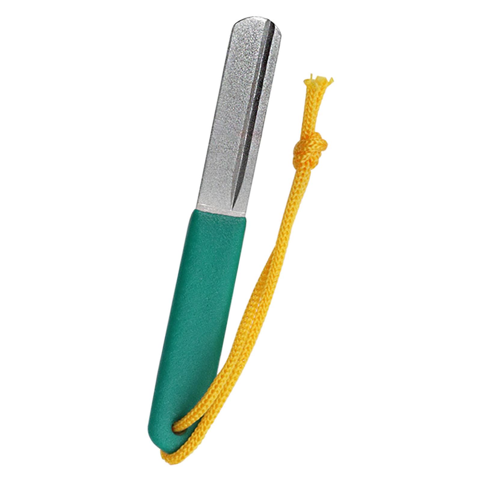 炭素鋼釣り針研ぎツール両面フックファイル軽量滑り止めハンドル - Fishing Hook Sharpener のレビューと価格