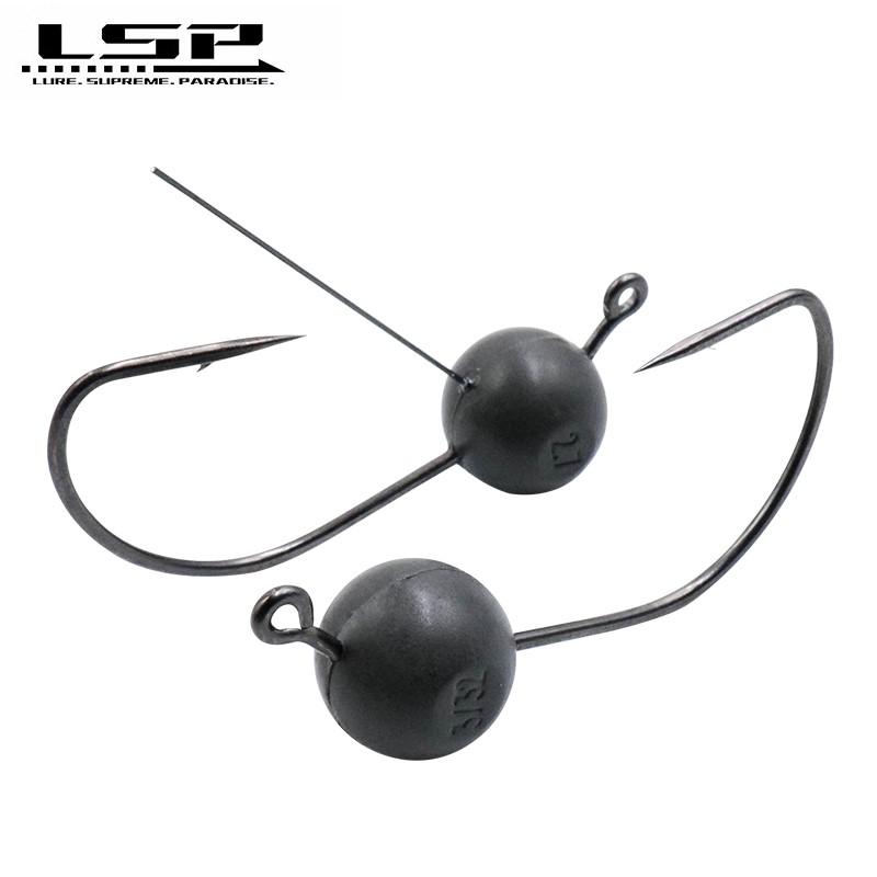 LSP 樹脂インチ奇抜な釣りフック/雑草ブロック有刺鉄線釣り - Fishing Hook Weedless のレビューと価格