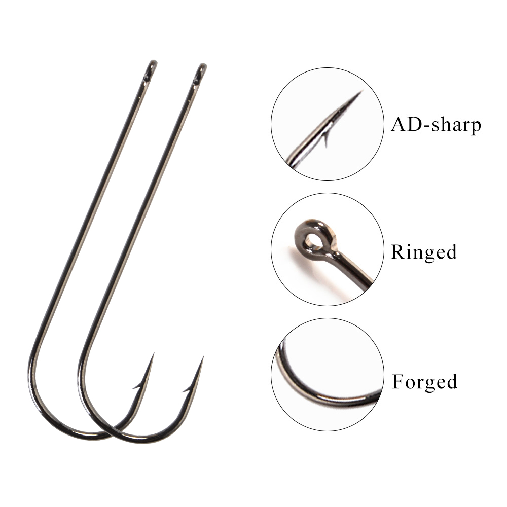 Ftkクラシックアバディーンシーフィッシングフック日本製リン - Fishing Hook Barbless のレビューと価格