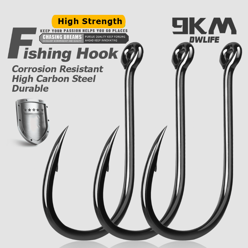 9KM イセアマ釣り針 50～200個入り コイ釣り針 海釣 - Fishing Hook Barbless のレビューと価格