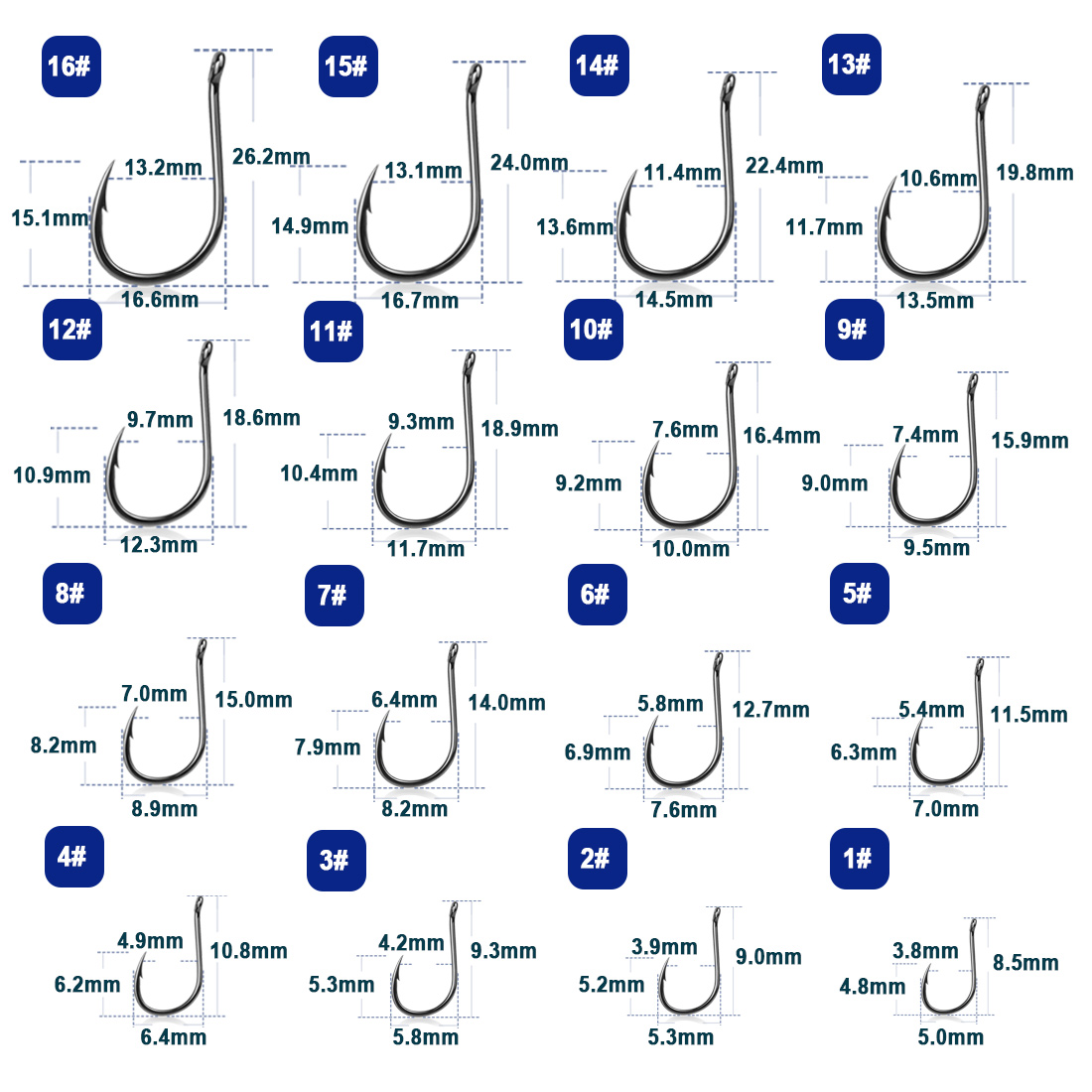 9KM イセアマ釣り針 50～200個入り コイ釣り針 海釣 - Fishing Hook Barbless のレビューと価格
