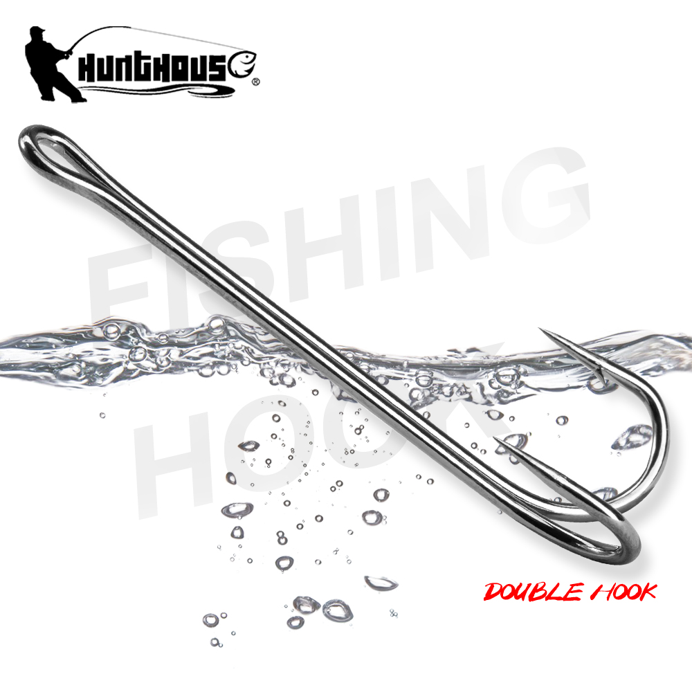 HuntHouse ダブルフィッシングフック ソフトルアー  - Fishing Hook Weedless のレビューと価格