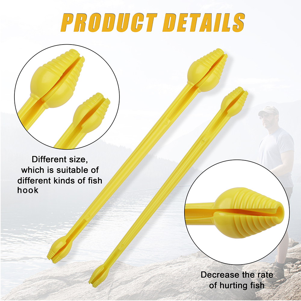 6 個釣りフック Disgorger Snelled プラス - Fishing Hook Remover のレビューと価格