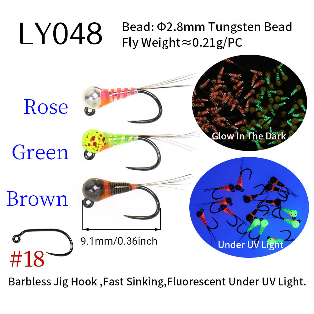 6個入り ファーストシンキング ペルディゴン ユーロニンフ  - Fishing Hook Barbless のレビューと価格